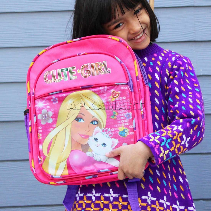 School Backpacks for Girls - Cute Girl - 13 Inch - ApkaMart