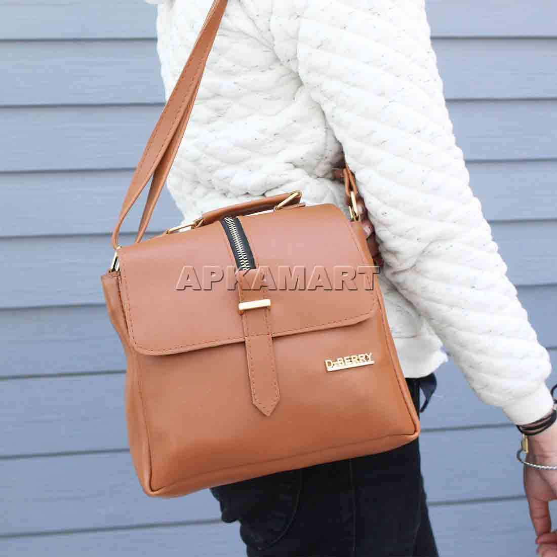 Handbags | Brown Tote Bag | Freeup