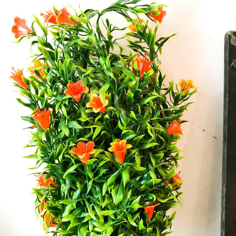 Leaves Bunch - Orange Flowers - For Vase & Table Décor - ApkaMart