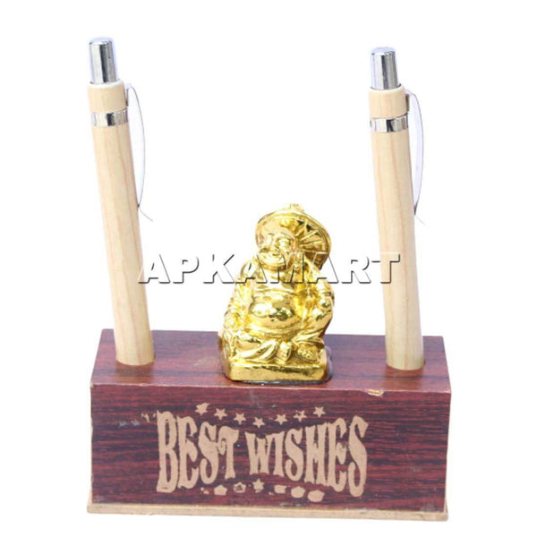 Pen Pencil Holder -Wooden Pen Stand -for Gifts - 5 Inch - ApkaMart