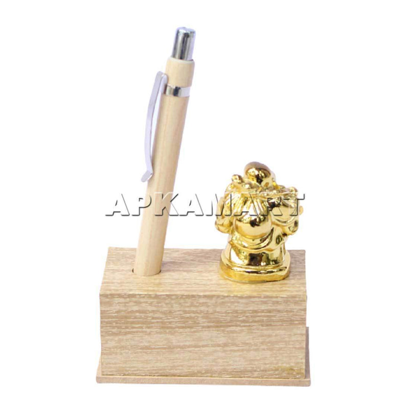 Wooden Pen Holder -Pen Pencil Holder -for Study Table - 5 Inch - ApkaMart