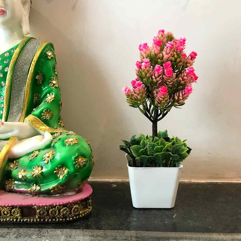 Artificial Plants and Flowers - Plastic Potted Plants - For Home Decoration - ApkaMart