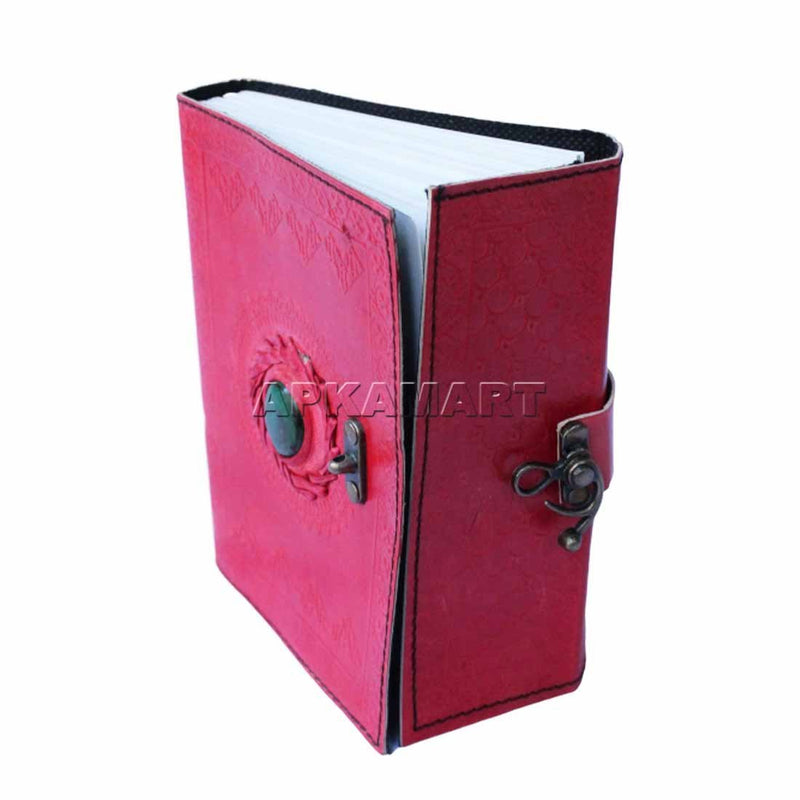 Lock Diary | Leather Diary - For Birthday & Anniversary Gifts - 7 Inch - ApkaMart