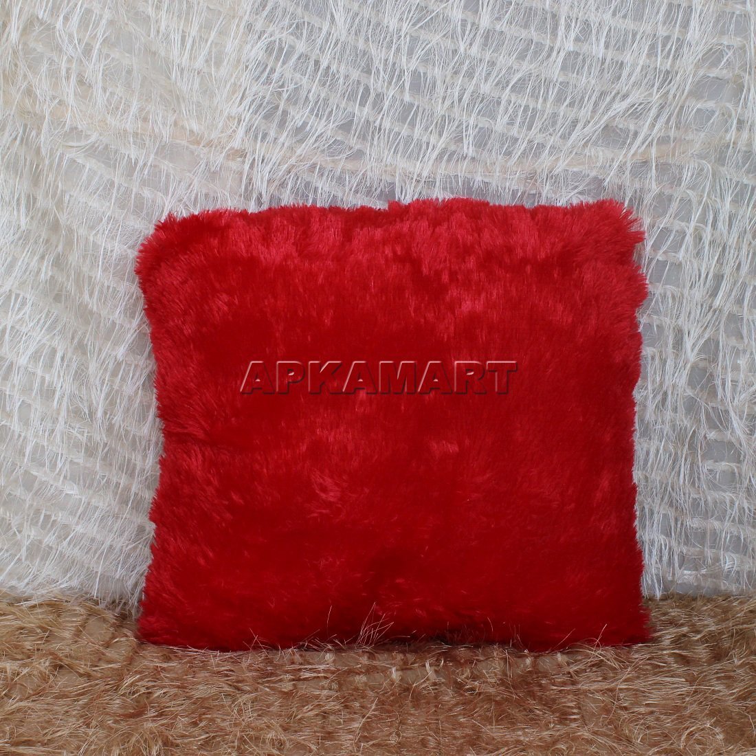 Red Pillow Soft Toy - ApkaMart