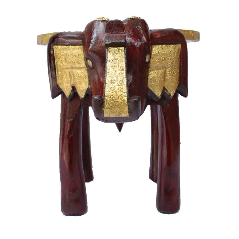 Antique Elephant Showpiece - For Table Decor & Living Room Decor -  8 Inch - ApkaMart