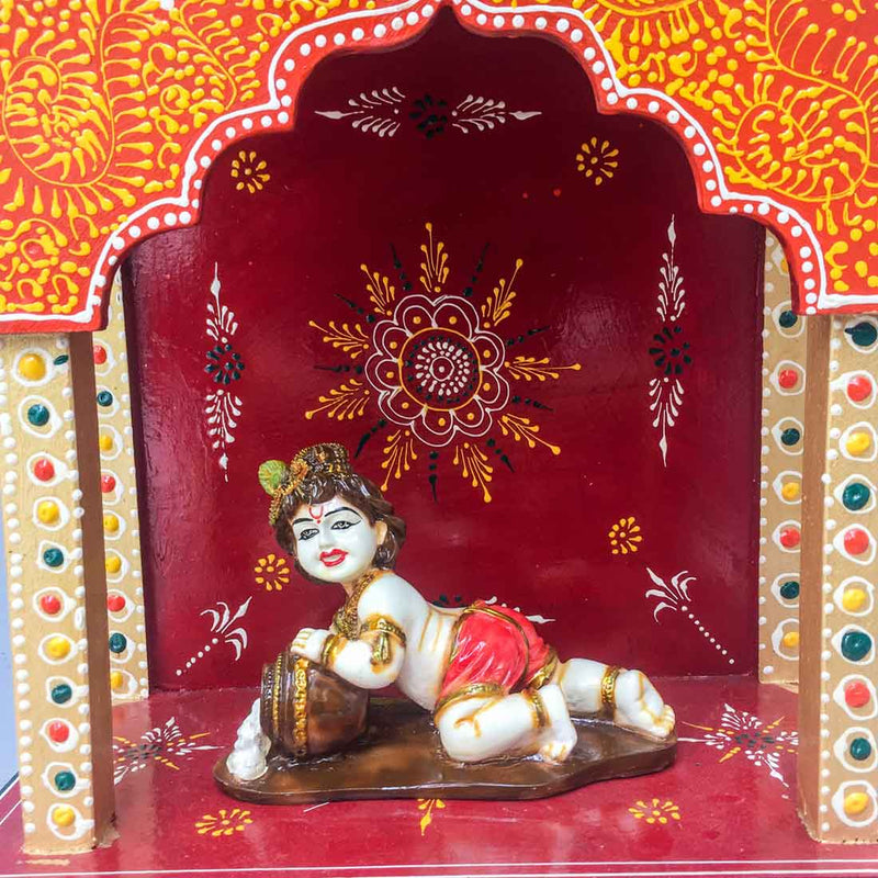 Laddu Gopal Murti - For Pooja & Festivals - 4 Inch - ApkaMart