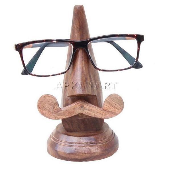 Spectacle Holder | Wooden Glasses Holder - 6 Inch - ApkaMart