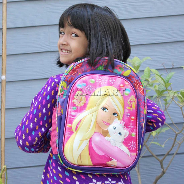 Princess Backpack - for Kids Girls - For Picnic | Travelling | School - 12 Inch - ApkaMart