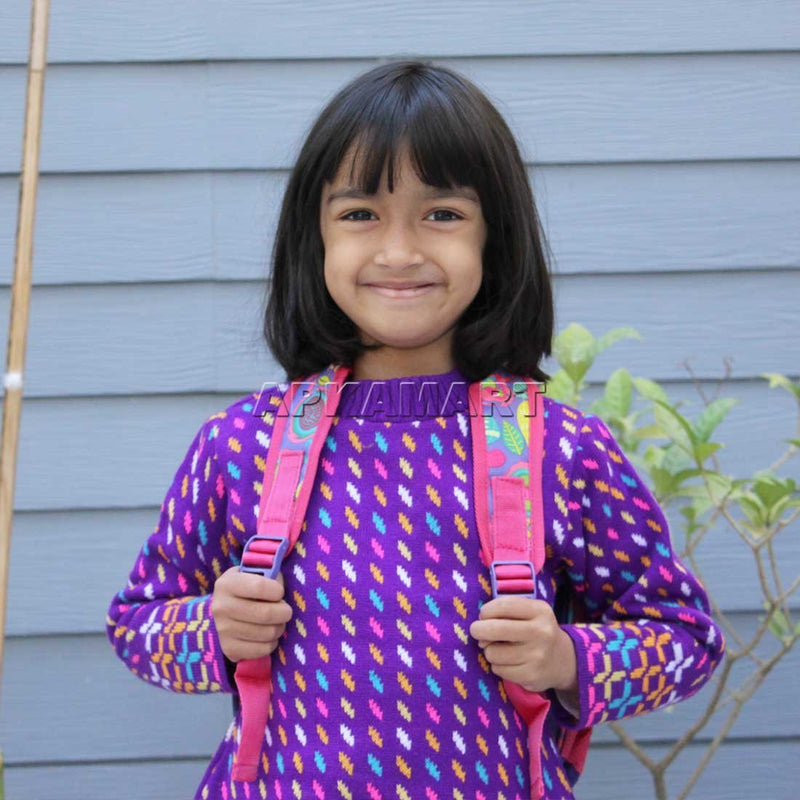 Princess Backpack - for Kids Girls - For Picnic | Travelling | School - 12 Inch - ApkaMart