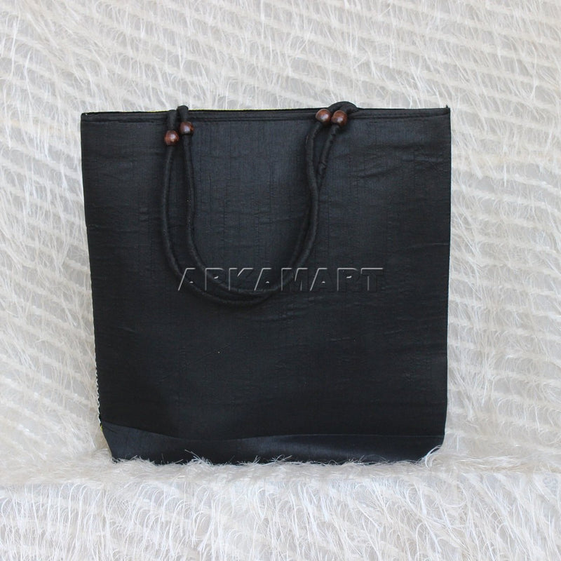 Black Tote Bag - Shoulder Bags for Women - ApkaMart