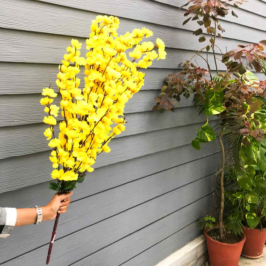 Artificial Flowers Yellow Flower For Table Home Decor