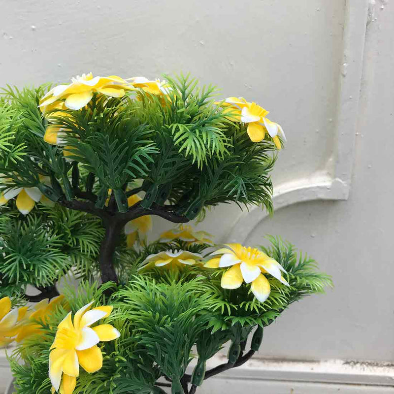 Artificial Potted Plants - Yellow Flowers - For Home & Office Decor - ApkaMart